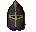 Elite black full helm
